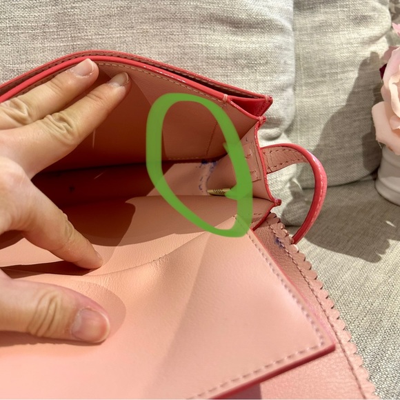 Kate Spade ♠️ Pink Vanderbilt Place Hanni Bow Crossbody bag - Picture 13 of 16